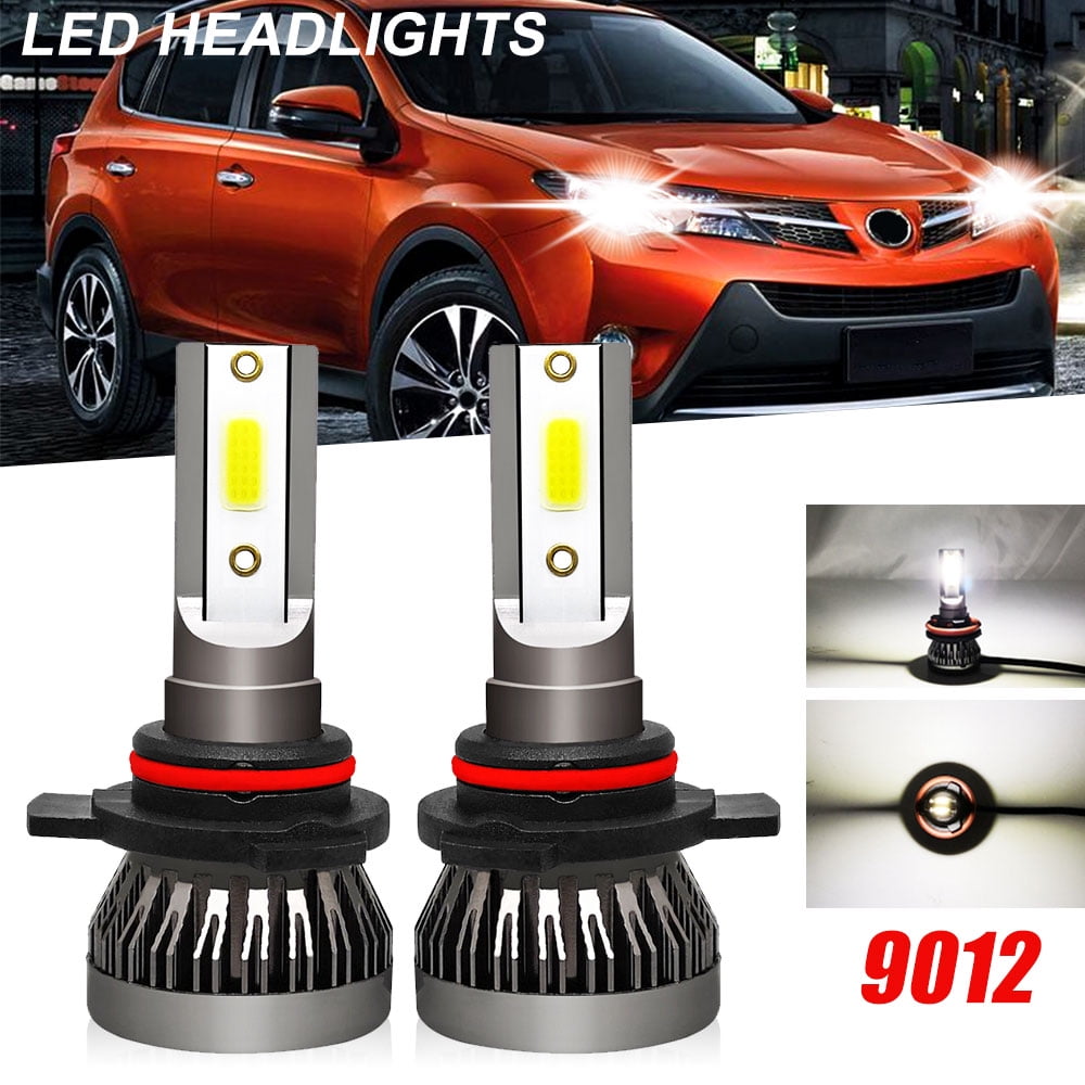 AUXITO 9012 LED Headlight Bulb Hi Lo Beam CANBUS for Chrysler 200 300 2011-2015 