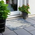 thumbnail image 6 of Addison Rugs Chantille Indoor/Outdoor Transitional Medallions Navy Washable Rectangle Rug, 1'8" x 2'6", 6 of 6