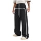 thumbnail image 1 of Pantalones con Cremallera Bolsillos Hombres Sueltos Casual Cordón Elástico-Cintura Pantalones Deportivos de Jogging, Pantalones de Bolsillo de Color Sólido para el Uso Diario Al Aire Libre Casual, 1 of 7