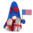 thumbnail image 1 of Muñeca Sin Rostro, Muñeco De Gnomo De Peluche Del Día De La Independencia, Decoración Suave Y Encantadora Para El Hogar Para Sofá De Escritorio matsuzay HA046841-02, 1 of 6