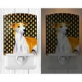 thumbnail image 2 of Caroline's Treasures LH9069CNL Whippet Candy Corn Halloween Portrait Ceramic Night Light, 6x4x3", multicolor, 2 of 2
