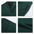 thumbnail image 6 of Cloudstyle Men's 2-Piece Suits Slim Fit 1 Button Dress Suit Jacket Blazer & Pants Set, 6 of 7
