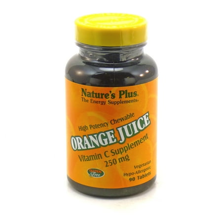 Vita Mix Juicer - Orange Juice Vitamin C 250mg By Nature's Plus - 90 Tablets