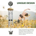 thumbnail image 5 of 29" FONMY Silver Butterfly Wind Chimes Alumium Tube, Hanging Yard Decoration For Outdoor garden, 5 of 7