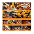 thumbnail image 2 of Juego De Barbacoa Utensilios De Parrilla Inoxidable De 30pcs Belug Plateado, 2 of 4