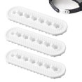 thumbnail image 4 of Shoreew 1/2/3Pcs Hat Extender Silicone Baseball Cap Adjustment Strap 7 Holes Hat Size Adjuster Buckle Fastener Replacement Hat Extension Accessories, 4 of 7