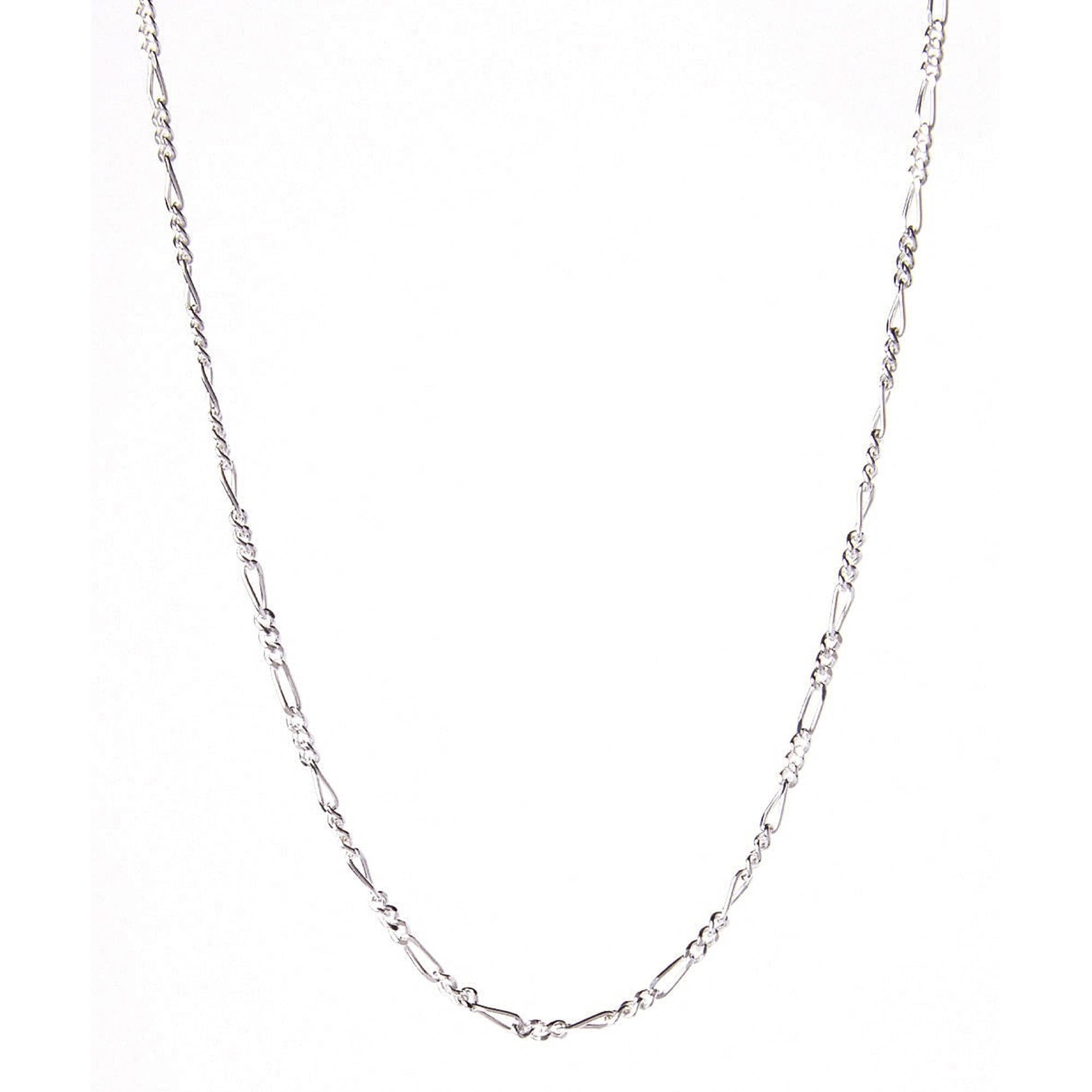 .925 Sterling Silver 2mm Italian Rope Chain Necklace in Lengths 16-30