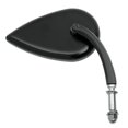 thumbnail image 2 of Drag Specialties Teardrop Mirror by Tank Tuff 3.5" Short Stem/Black (0640-0390), 2 of 3