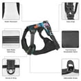 thumbnail image 2 of Kdxio Tropical Poolside Relaxation Print No Pull Dog Harness Adjustable Reflective Oxford Easy Control Medium Large Dog Harness for Training and Everyday-X-Large, 2 of 5
