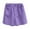 *Purple, variant on ClodeEU Women's Washed Denim Knee Length Shorts ,Loose Fit Casual Jean Bermuda Short Purple,Womens Plus XXL