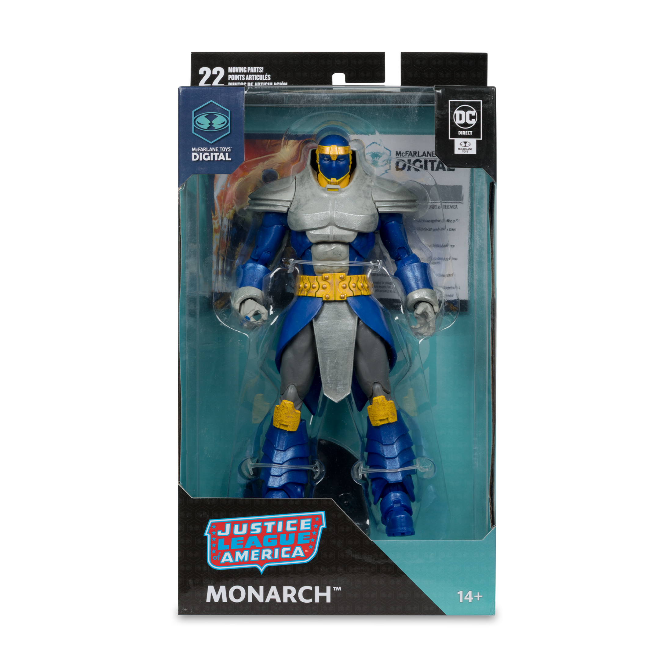 Monarch (DC Direct: DC Countdown) 7" Action Figure w/ Digital Collectible - McFarlane Toys