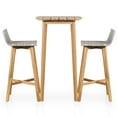 thumbnail image 2 of vidaXL 3 Piece Bar Set Solid Acacia Wood, 2 of 5