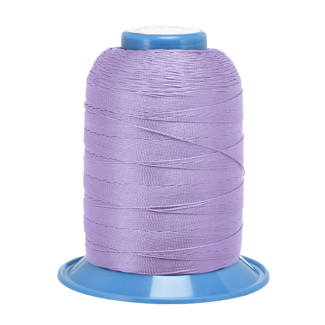 Unique Bargains Fil de Polyester Lié Violet Pâle, Extra Résistant 710 Verges
