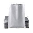 thumbnail image 2 of 100pcs Aluminum Foil Mylar Bags Flat Vacuum Sealing Bag Food Storage Pouches Heat-resistant Packaging Bag (12x17cm), 2 of 6