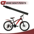 thumbnail image 3 of Ofertas Únicas 1 Pc Poste de Sillín de Bicicleta de Suspensión Universal 28.6mm de Diámetro 350mm de Longitud Negro, 3 of 8