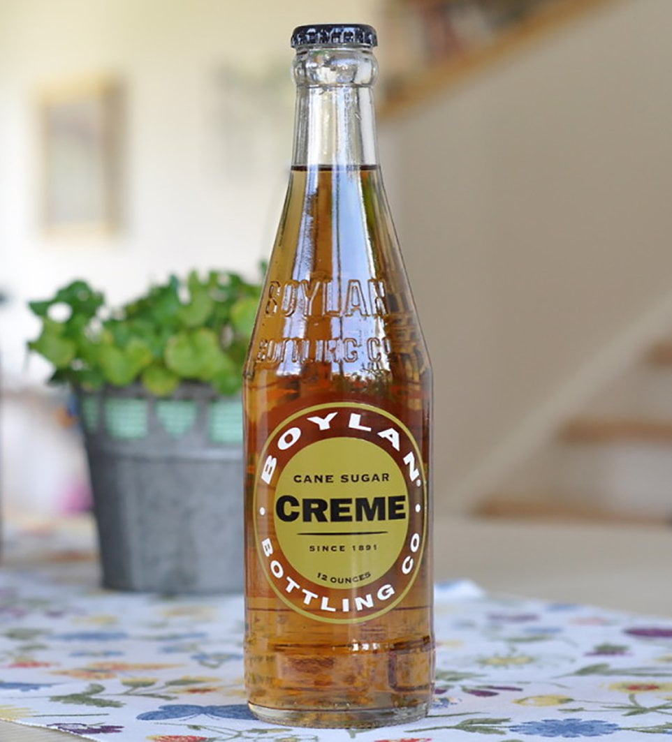 Boylan Bottling Pure Cane Sugar Soda Pop, Cream Soda, 12 oz Glass Bottles (Pack of 6) Cream Soda 12 Fl Oz (Pack of 6)
