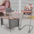 thumbnail image 7 of 509 Crew: Melange Flora - At Home 8 Piece Set - Highchair, Play Yard, Shoulder Bag, 5pc Feeding Accessories, Fits Dolls Up to 18", Doll Toys, Kids 3+, 7 of 7