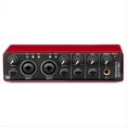 thumbnail image 1 of Interfaz de Audio con Tarjeta de Sonido, Convertidor AD con Cable y Monitorización para Guitarra Eléctrica, Grabación en , Canto en Estudio, Podcasts. A, 1 of 5