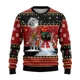 thumbnail image 2 of Suéteres navideños de muñeco de nieve de otoño 2024 nuevos para mujer, ropa, linda sudadera de cuello redondo con muñeco de nieve, suéter de dibujos animados para niños, camisetas unisex, 2 of 5