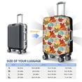 thumbnail image 6 of Haiem Fall Maple Leaves Luggage Cover Printed Suitcase Covers for Luggage Elastic Washable Suitcase Protector Fits 18-32 Inch Luggage-Large, 6 of 9