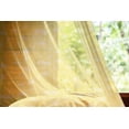 thumbnail image 2 of Yellow and White Tulle Curtains with Rod Pocket, Fresh Pattern Juicy Lemons Organic Citrus Ripe Fruit Vegetarian, Sheer Drape for Wedding Party 2 Panels, 7 Sizes, Yellow White, by Ambesonne, 2 of 3