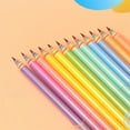 thumbnail image 4 of Cosmug 12 Pack Rainbow Recycled Wood Pencils | #2 Hb Pre-Sharpened | Eco-Friendly Art Drawing Tools | Colorful Design, Pink, 4 of 7