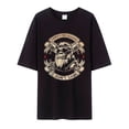 thumbnail image 2 of There's A 99% Chance I Don't Care Graphic Tees for Men 2026 Summer Casual Short Sleeve Crewneck Funny Monkey T Shirts, 2 of 4