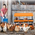 thumbnail image 2 of Yeshouse Nido para gallinas de 6 compartimentos con diseño rodante y tapa desmontable, fácil recogida de huevos, 2 of 7