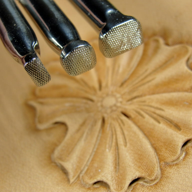 Stainless Steel Barry King - Smooth Low Angle Beveler Stamp Set, Barry King  Leather Stamping Tools