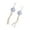 A, variant on Artistic Marine Creature Ear Accessories Sophisticated Alloy Posts Sustainable Fashion Jewelry Gift
