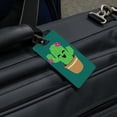 thumbnail image 2 of Cute Cactus in Pot with Pink Flowers Luggage ID Tags Suitcase Carry-On Cards - Set of 2, 2 of 3