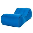 thumbnail image 1 of Outdoor Portable Inflatable Sofa Bed Foldable Waterproof Ergonomic Curve Design Camping Beach Park Air Sofa, 1 of 9