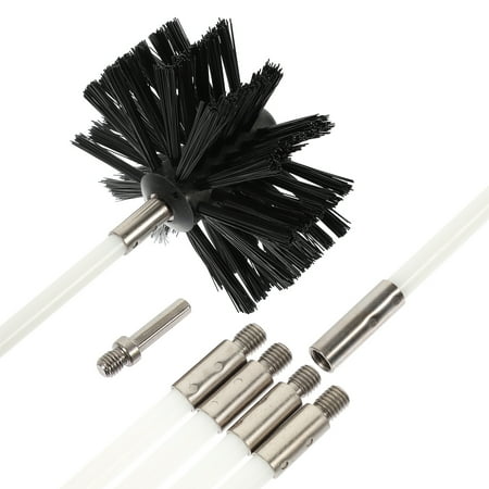 

1 Set of Chimney Cleaning Brushes Practical Dryer Vent Brushes Kitchen Chimney Sweep Brushes