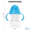 thumbnail image 2 of Kit de vasos entrenadores para bebé con tapa antiderrames Baby Gaon  GNTPN01, 2 of 8