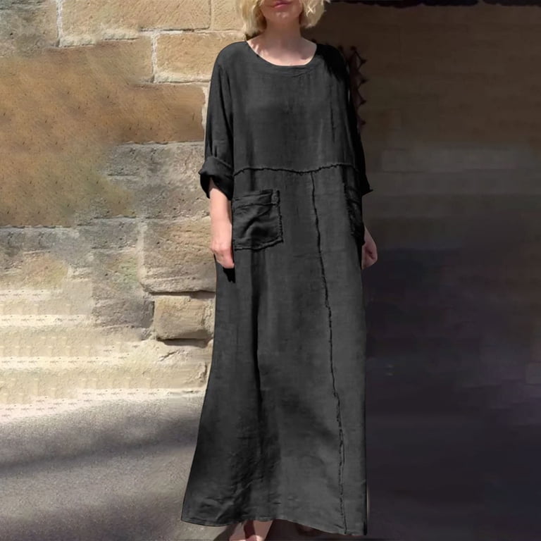 3 4 sleeve t shirt dress Melliflo Womens Velvet Button Down 3/4 Tunic Tops Casual Lapel Babydoll Mini Dress(S,AP) Apricot : Clothing, Shoes & Jewelry neck Knit Dress Vsssj Women 3/4 Sleeve Plain