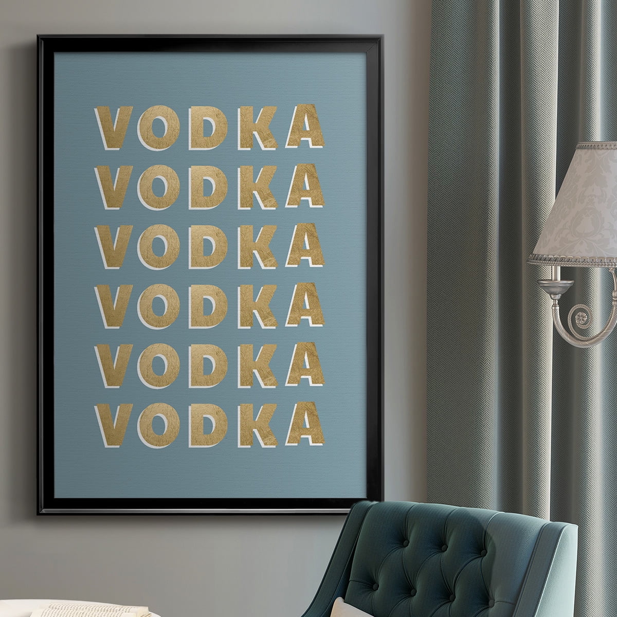 Vodka Premium Classic Framed Print - Ready to Hang