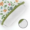 thumbnail image 3 of Guantes para horno Guantes para horno extremadamente resistentes al calor Motivos de flores antideslizantes Almohadillas aislantes para horno para asar Barbacoa Hornear Cocinar (1 par) Xemadio LKX-1356, 3 of 6