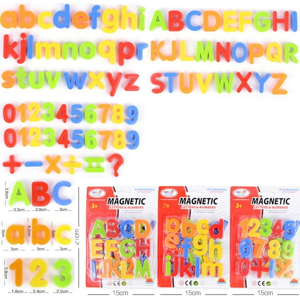 26 Pcs Magnetic Letters for Kids - Alphabet Magnets for Preschool