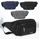 thumbnail image 5 of Sonducket Riñonera elegante Mucho espacio de almacenamiento para actividades al aire libre Riñoneras Riñonera Riñonera Bolsas de mensajero y de hombro azul, 5 of 6
