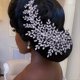thumbnail image 2 of Accesorios de Lujo para el Cabello de Boda, Tocado de Novia para Fiesta de Cena, Peinetas para el Pelo de Boda, Tocado Nupcial, A, 2 of 10