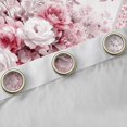 thumbnail image 4 of jejeloiu Country Floral Black Out Curtains,Rustic Botanical Curtains Pack of 2 (42x63 Each),White Pink Bedroom Curtains For Girls,Microfiber Bedroom Decor, 4 of 6