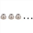 thumbnail image 3 of 3 Piezas 3.175mm Eje Metal Piñón Motor Engranaje 32DP 48DP 64DP M0.6 M0.8 para 1/10 1/8 RC Car 3650 3660,20t, 3 of 5