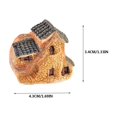 thumbnail image 2 of Fairy Garden House, Rustic Thatched Miniature Stone Hut for Outdoor Terrarium Decor, Fairy Garden Decor Accessory, 1 Piece Small Figurine, 2 of 2