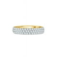 thumbnail image 2 of Diamond Anniversary Ring in 10K Gold (3/4 cttw) (I-Color, SI3-I1 Clarity), 2 of 4