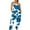 Blue jumpsuits for women, variant on Wycnly Womens Jumpsuits Loose Fit Fashion Spaghetti Strap Wide Leg Pocket Long Jumpsuits Trendy Cows Print V-Neck Sleeveless Maxi Summer Rompers Dark Gray l