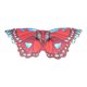thumbnail image 4 of Capa de mariposa, capa para cosplay, disfraz, juego de mascarada, disfraces, decoración, fiesta Rojo, 4 of 9