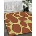 thumbnail image 2 of Ahgly Company Indoor Rectangle Patterned Mahogany Brown Area Rugs, 7' x 9', 2 of 6