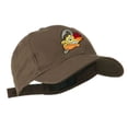 thumbnail image 5 of Fishing Fly Face Embroidered Cap - Brown OSFM, 5 of 5