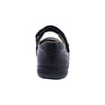 thumbnail image 4 of Zapato escolar Coqueta para niña de piel negro Georgina con punta reforzada, 4 of 6