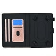 thumbnail image 4 of Flip Stand Leather Universal Case for Samsung Galaxy Tab 2/3/3 Lite/4/A/E Lite 7.0-inch /Vankyo MatrixPad Z1 7 Inch /Ematic 7" Tablet /Lenovo Tab M7 7" /Google Nexus 7 /Android 7-inch Tablet (Pink), 4 of 9